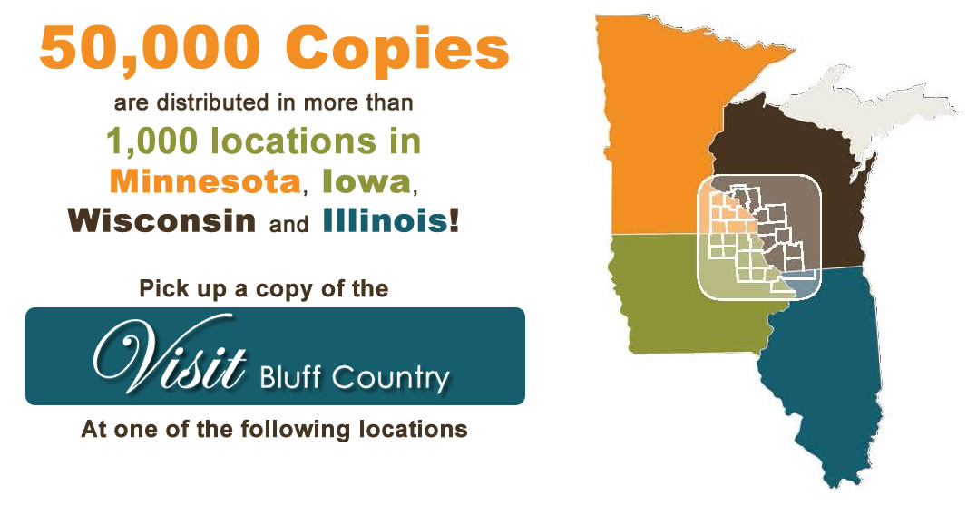 Visit Bluff Country Distribution