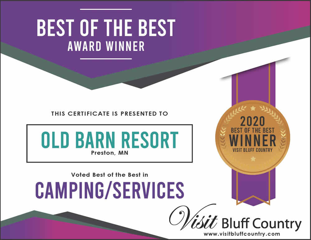 Visit Bluff Country - The Best of the Best