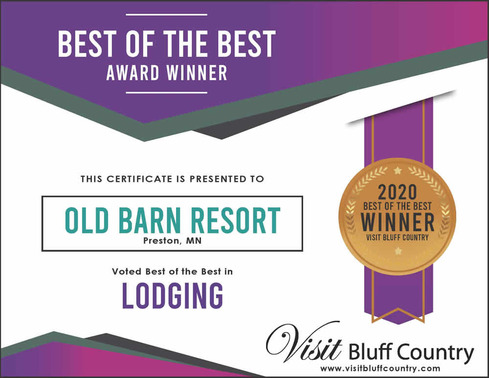 Visit Bluff Country - The Best of the Best