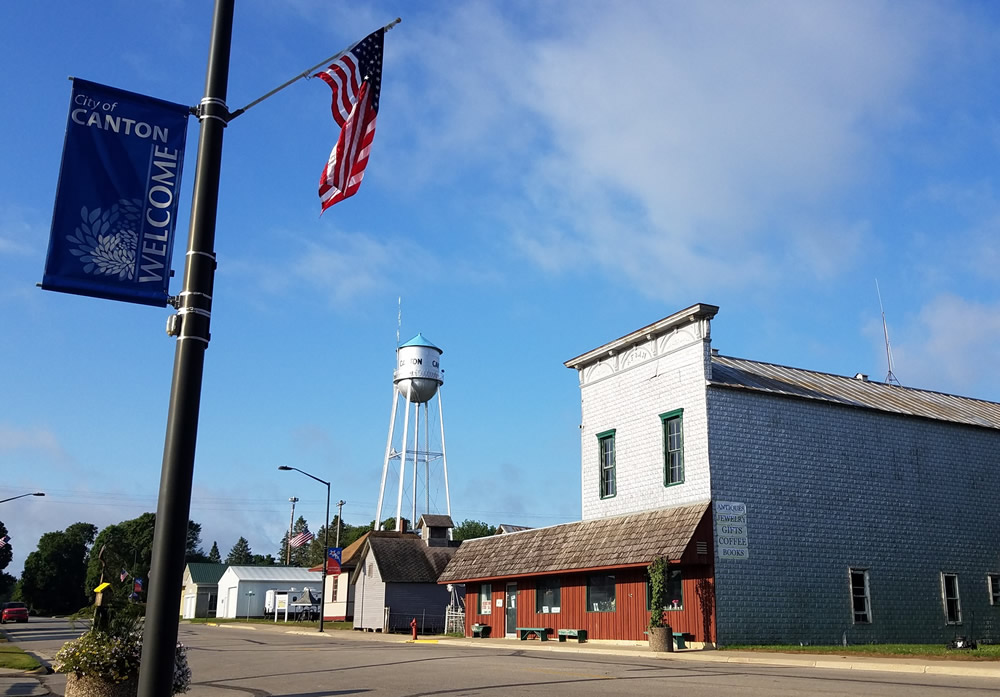 Visiting Canton, MN