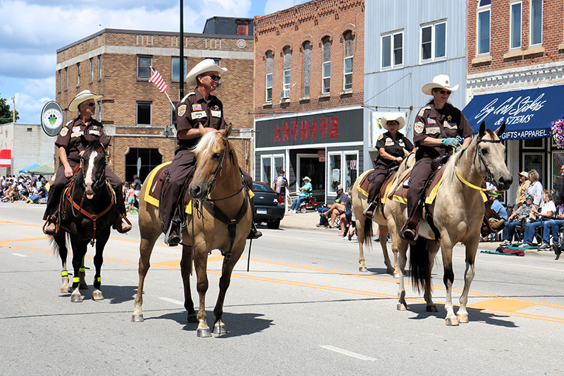 Western Days parade is always an impressive one.2024 photo by Barb Jeffers, Fillmore County Journal and Bluff Country Photography